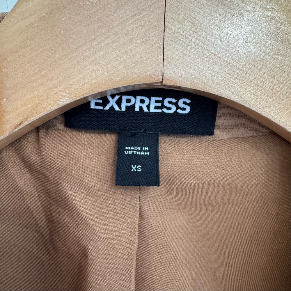 Express Tan Longline Blazer - Picture 5 of 5